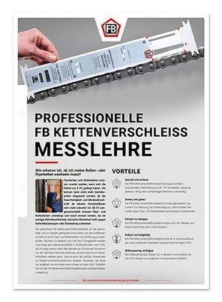 Kettenverschleiß einfach und schnell messen